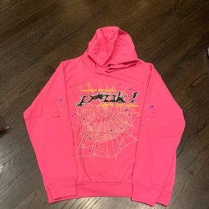 Sp5der p*nk hoodie size XL Brand New